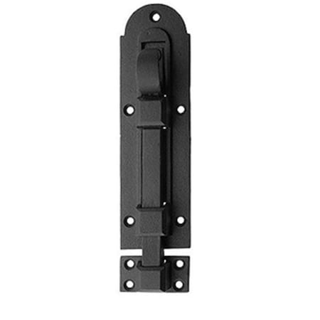 Gourmetgalley 88-501 7.75 in. Cast Iron Talon Shutter Bolt with Black Primer Finish GO2596247
